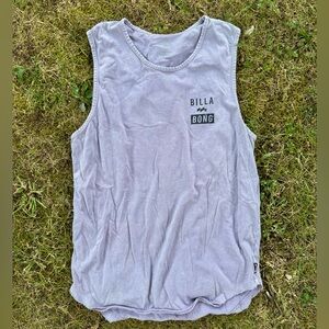 Billabong Advisory Men’s Size Medium Light Purple Muscle Tank Top Sleeveless Tee